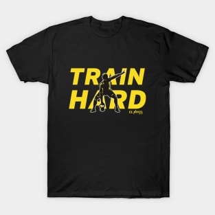 TRAIN HARD Siluet T-Shirt